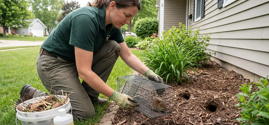 Organic Vole Control in Ypsilanti