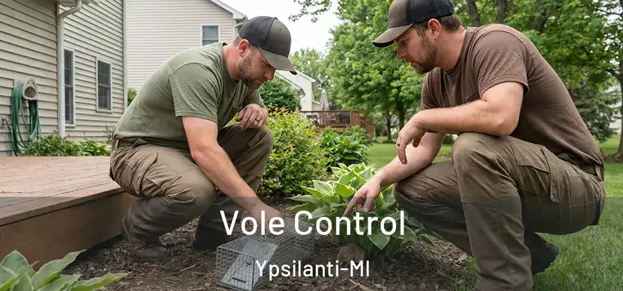 Vole Control Ypsilanti-MI
